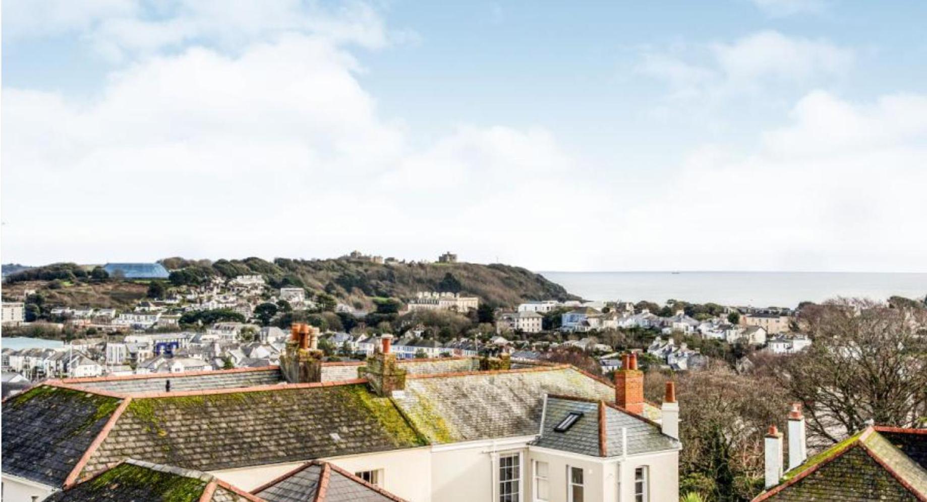 Falmouth Townhouse With Panoramic Sea View Terrace מראה חיצוני תמונה